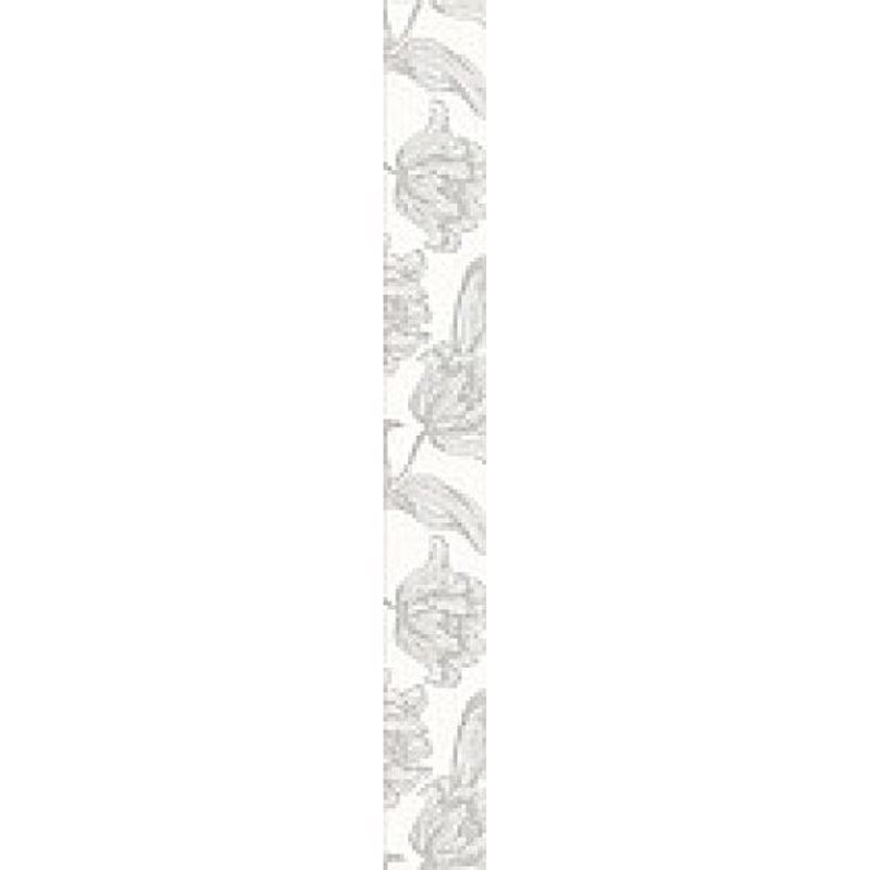 Бордюр Azori MALLORCA 31,5х63 Mallorca grey floris 75х630 в уп. 16 шт., фото 1 из 2