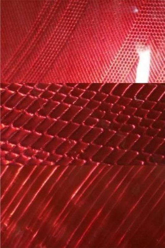 Мозаика onda nature glass Стекло Mix Nature Rojo (1шт - 3 чипа) 75х450