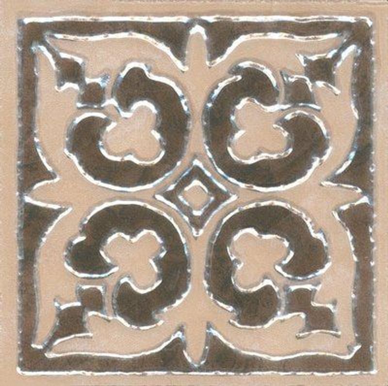 Вставка kerama marazzi парнас B170 XX 97х97 лаппатированный