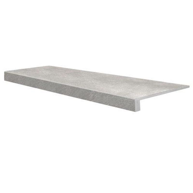 Ступень onda beton Евро Проходная Керамогранит G1102 MR мат.серый (n077887) 345х1200