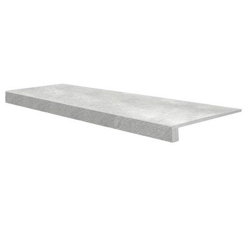 Ступень onda beton Евро Проходная Керамогранит G1104 MR мат.белый (n077889) 345х1200