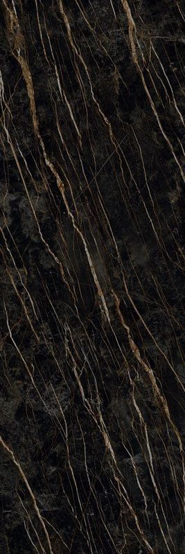 Крупноформатный керамогранит laminam rus i naturali marmi Noir Desir Bocciardato 5.6 mm 1000х3000