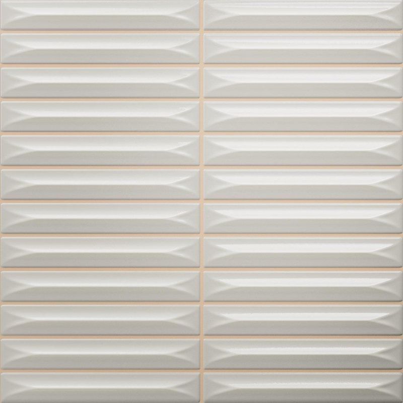 Керамическая плитка ceramica vilar albaro arrow Silver 20х20 15х100