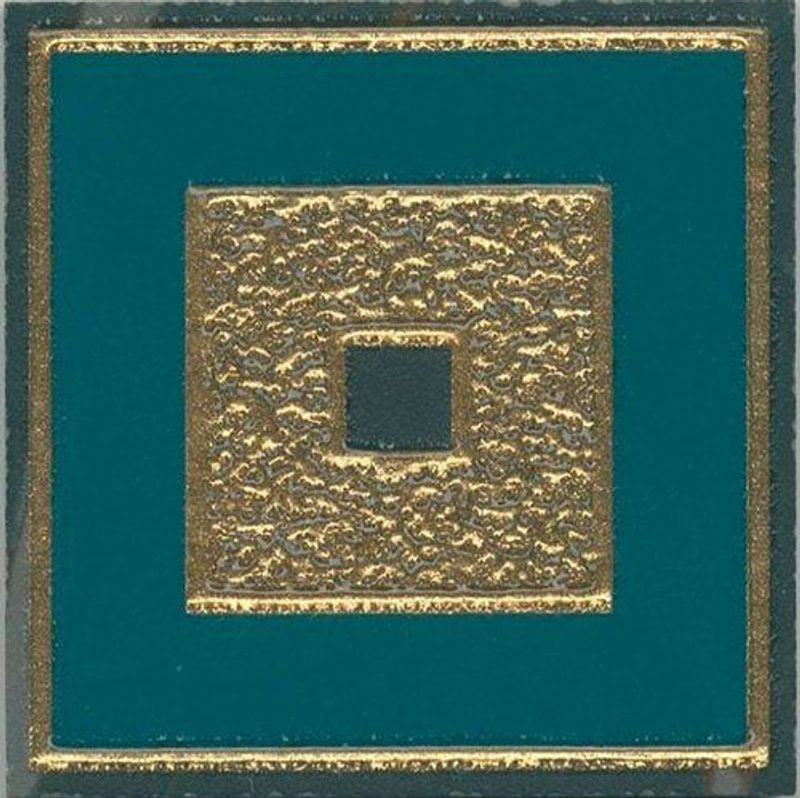 Вставка kerama marazzi алькала черный 70х70