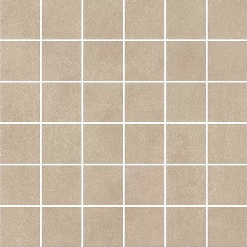 Декор kerama marazzi про чементо мозаичный бежевый 300х300 матовый