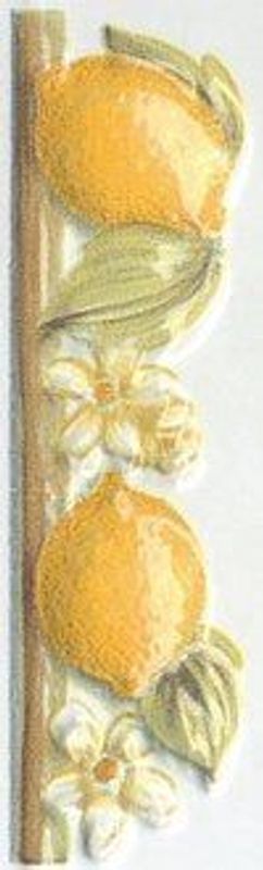 Бордюр kerama marazzi капри Лимончики 30х99