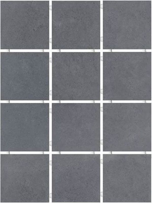 Керамогранит kerama marazzi амальфи серый темный 12 частей (полотно ) |9.8х9.8 298х398