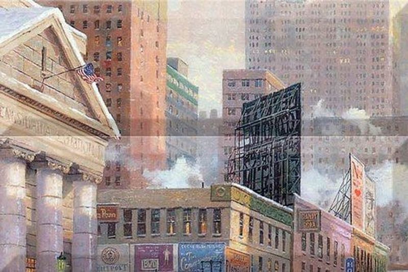 Керамическая плитка absolut keramika monocolor 10x30 Composicion Fifth Avenue 03 XX 200х300