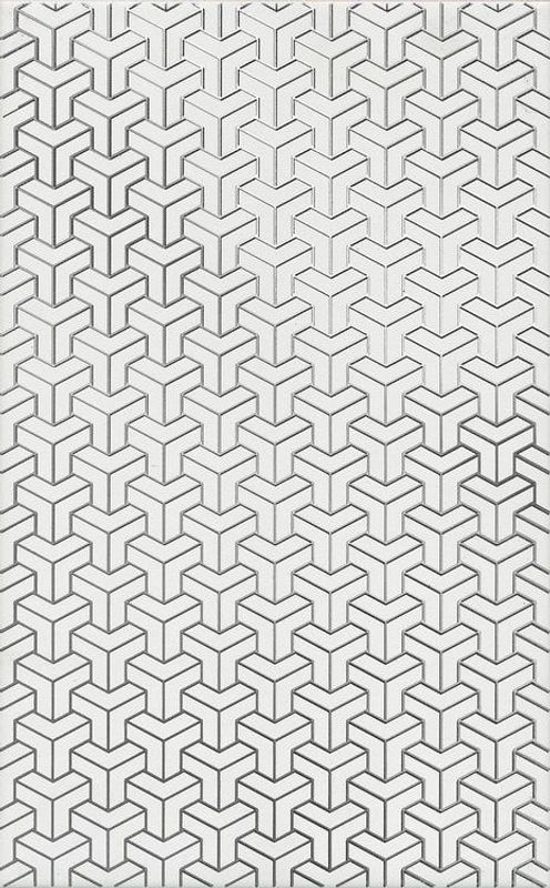 Декор kerama marazzi ломбардиа белый 250х400