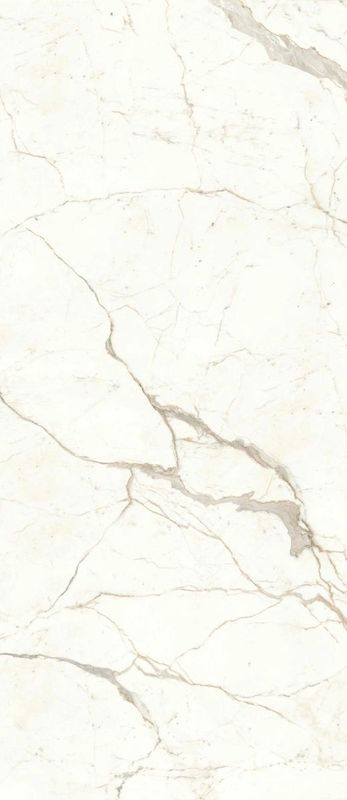 Крупноформатный керамогранит atlas concorde italy marvel shine Marvel Calacatta Prestigio Silk 1200х2780