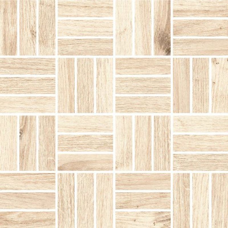 Мозаика CERSANIT Woodhouse / Вудхаус 29,7х59,8 Iris светло-бежевый 300х300 в уп. 10 шт., фото 1 из 3