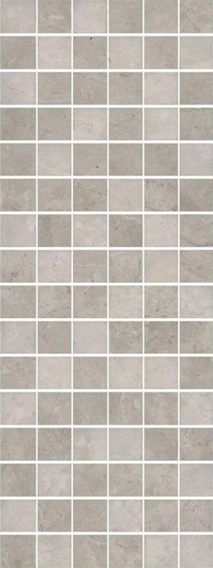 Декор kerama marazzi монсанту мозаичный серый светлый 150х400 глянцевый