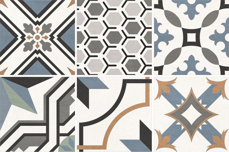Керамогранит New Trend Дизайн Арт / Design Art (керамогранит) Дизайн Микс 2 / Design Mix 2 200х200, фото 1 из 4