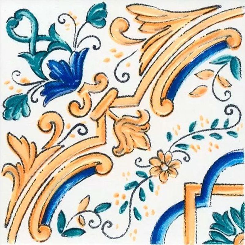 Вставка kerama marazzi капри майолика А484 99х99