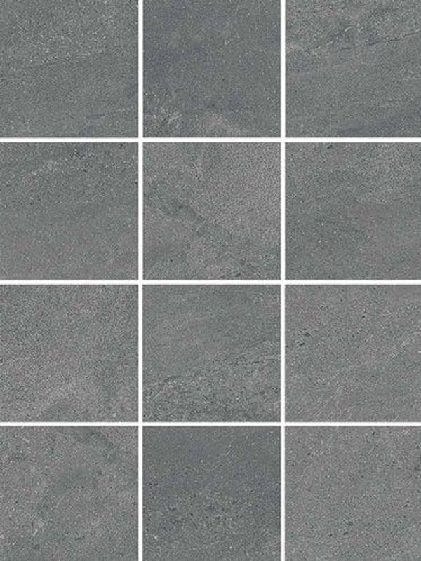 Керамическая плитка kerama marazzi матрикс серый тёмный, полотно KL из 12 частей 9,8х9,8 298х398