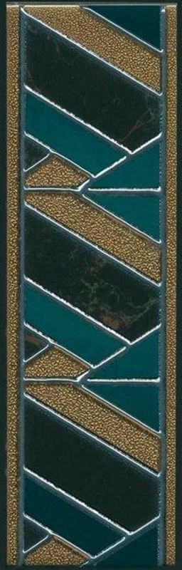 Бордюр kerama marazzi алькала черный XX 63х200