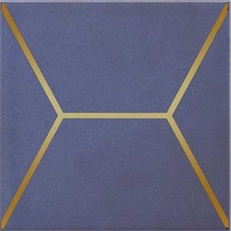 Декор kerama marazzi витраж синий 150х150