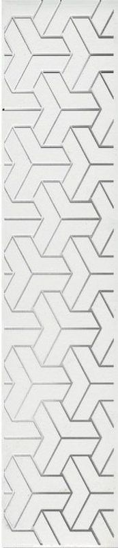 Бордюр kerama marazzi ломбардиа белый 54х250