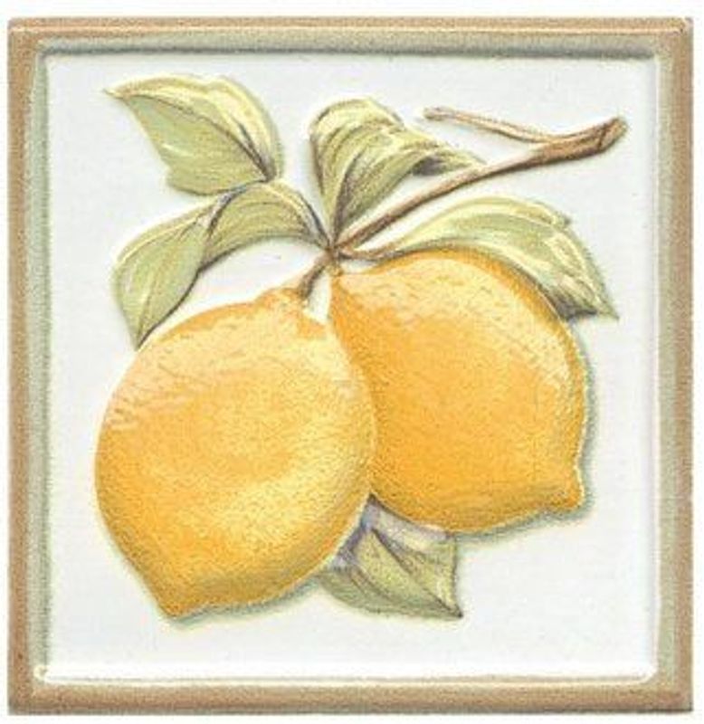 Вставка kerama marazzi капри Лимончики 99х99