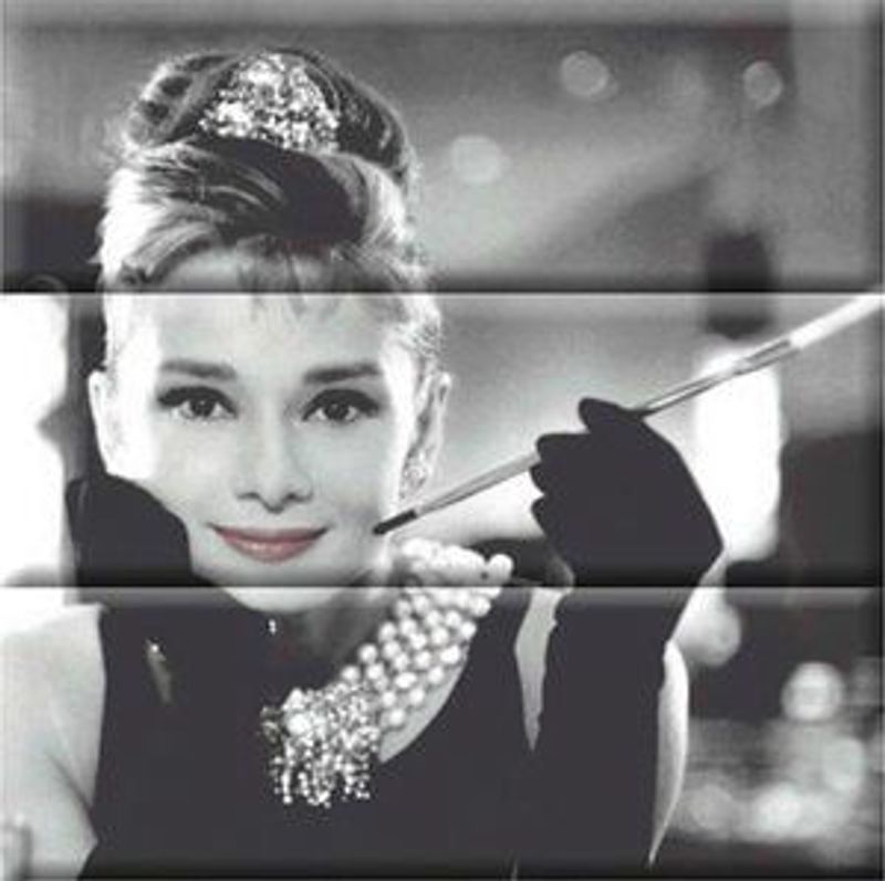 Керамическая плитка absolut keramika monocolor 10x30 Composicion Diamond XX 300х300
