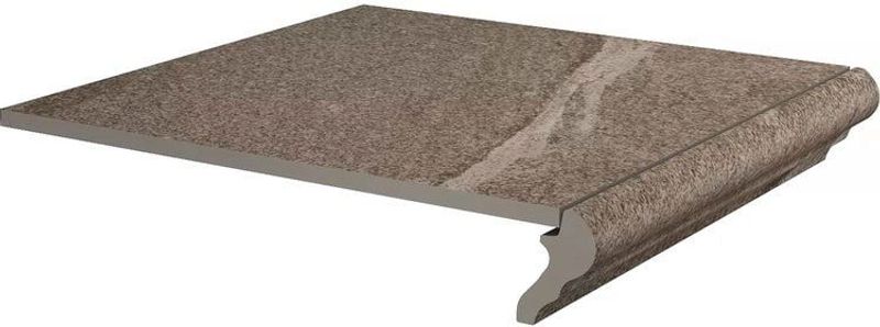 Ступень kerama marazzi бореале фронтальная коричневый 300х300