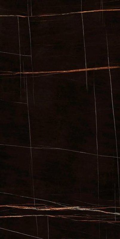 Крупноформатный керамогранит ariostea ultra marmi Sahara Noir Lucidato (Shiny) 6 mm 1500х3000