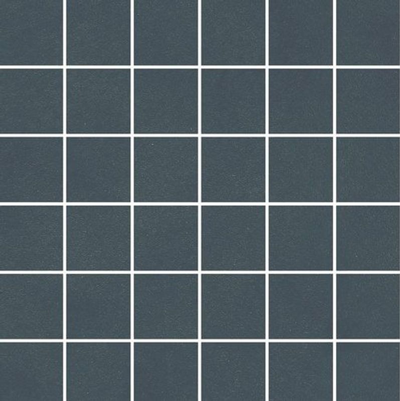Декор kerama marazzi про чементо мозаичный синий тёмный 300х300 матовый