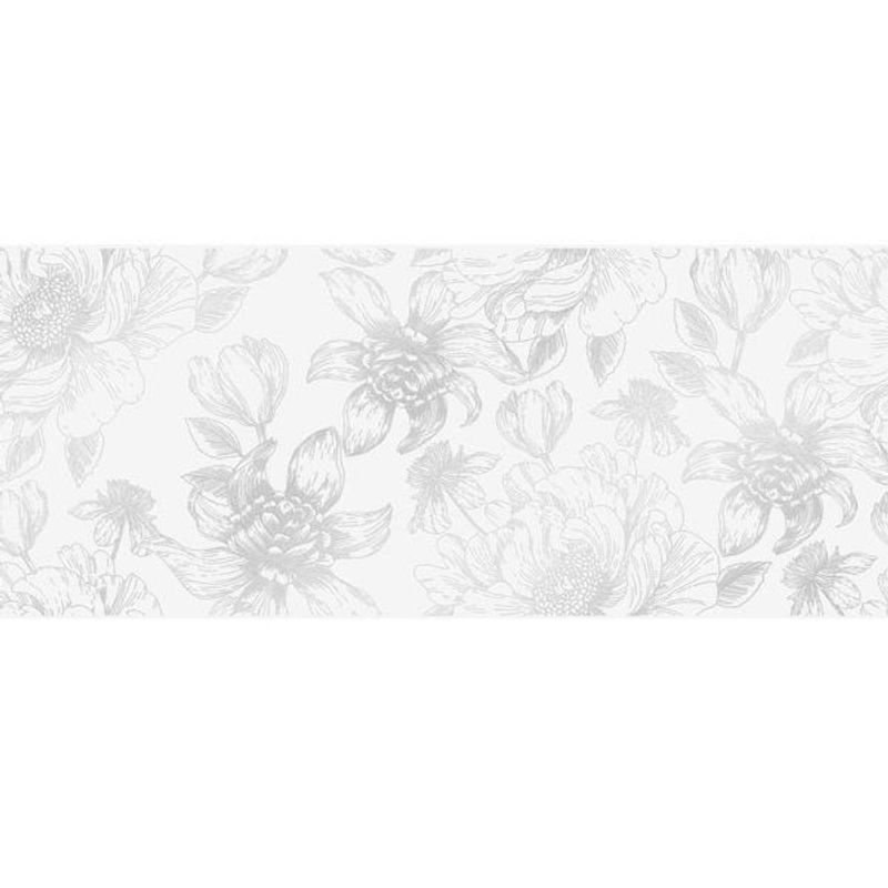 Декор Шахтинская керамика Blum white 01 250х600 в уп. 6 шт., фото 1 из 3