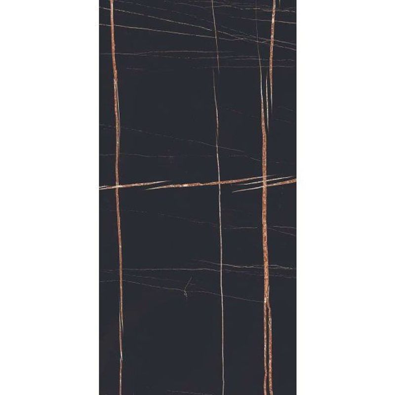 Керамогранит BELLEZA Индия BLACK WONDER 600x1200х8,8 high gloss в уп. 1,44 (2 шт.), фото 1 из 3
