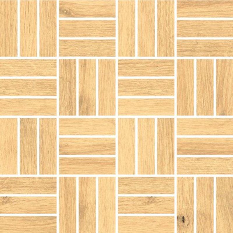 Мозаика CERSANIT Woodhouse / Вудхаус 29,7х59,8 Iris бежевый 300х300 в уп. 10 шт., фото 1 из 3