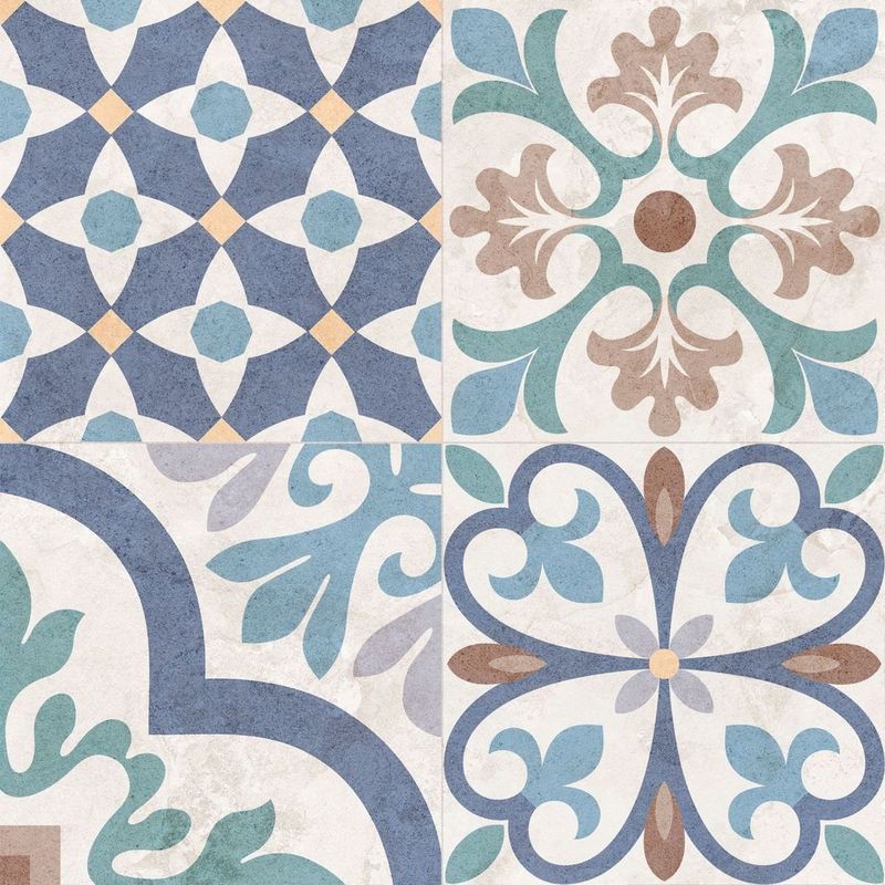 Керамогранит GlobalTile Топаз / Topaz Синий 412х412