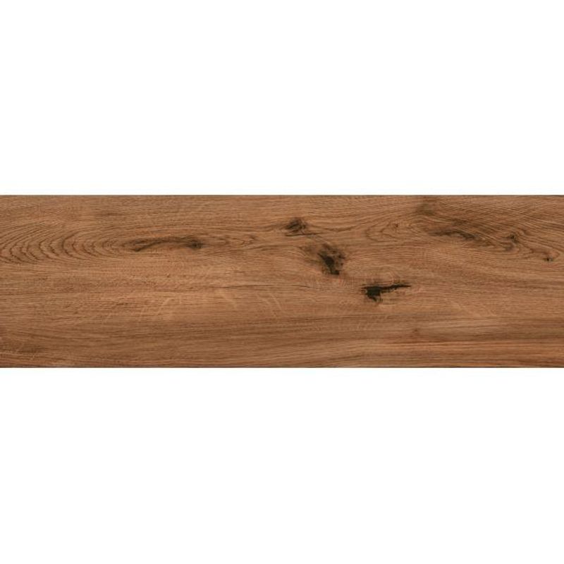 Керамогранит CERSANIT Oakwood / Оквуд тёмно-коричневый рельеф 185х598 в уп. 1,216 (11 шт.), фото 1 из 3