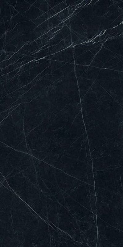 Крупноформатный керамогранит ariostea ultra marmi Nero Marquinia Lev Silk 6 мм 1500х3000