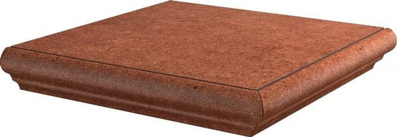 Ступень kerama marazzi аллея угловая кирпичный 300х300