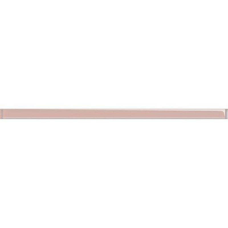 Спецэлемент CERSANIT Provans 20х44 стеклянный Universal Glass персиковый 20х440 в уп. 10 шт., фото 1 из 3