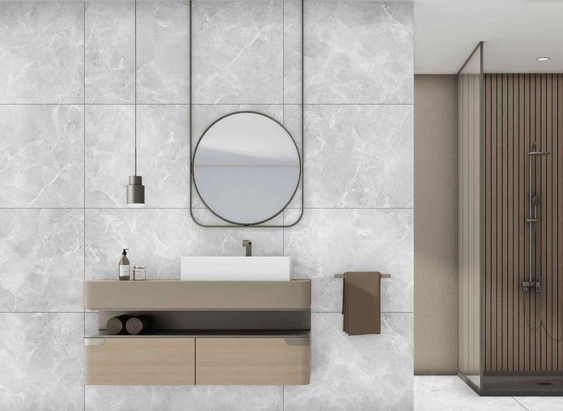 Керамогранит BELLEZA Индия AMBITION GREY 600x1200х8,5 в уп. 1,44 (2 шт.) glossy, фото 1 из 3