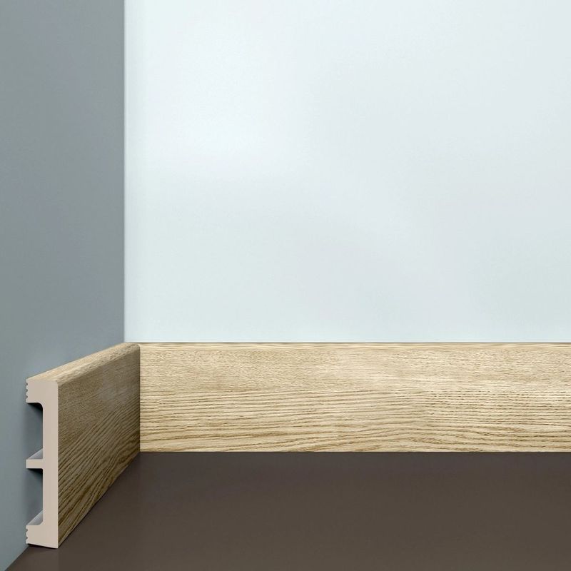 Плинтус BELLODECO XPS 30 Классический дуб Дюрополимер (80х15x2000) (16шт/уп) 15х80