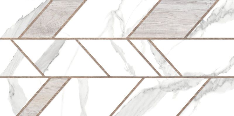 Плитка настенная AltaCera Вертус / Vertus Бокс Калакатта / Box Calacatta 249х500, фото 1 из 4