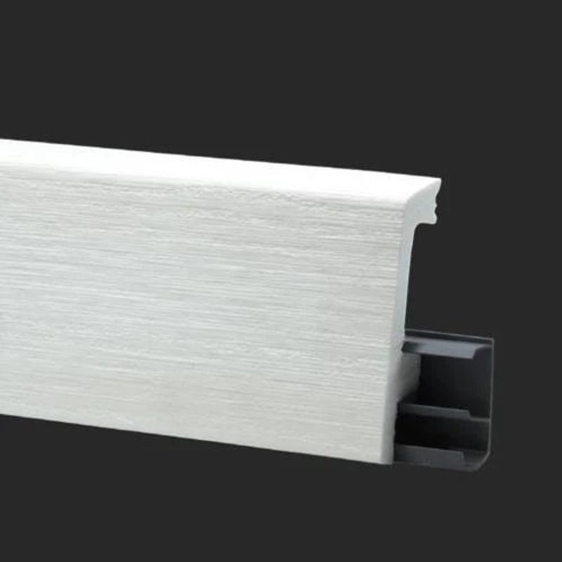 Плинтус ROYCE ROYCE PRO COLOR 003 Дуб Милк HDPS полимер PRO COLOR 80х15х2000мм (20шт/уп) 15х80