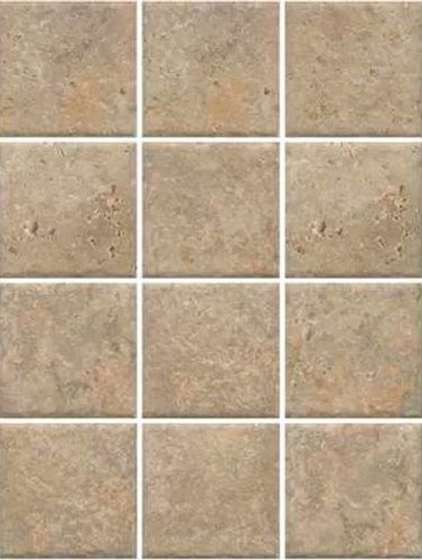 Керамогранит kerama marazzi брюссель (полотно из 12 частей ) бежевый |30x40 98х98 матовый